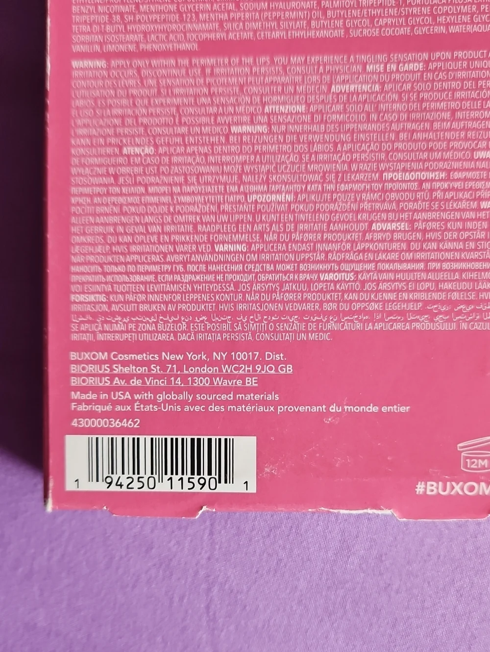 Buxom brand new